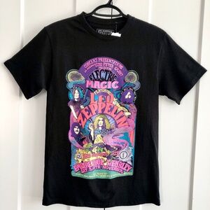 Led Zeppelin, Electric Magic, Concert, Tour, T-Shirt, Womens Size S, NEW No Tags